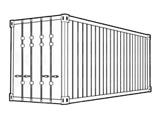 Standard 20 ft Container